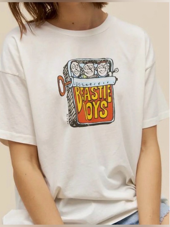Daydreamer Tops - Daydreamer Beastie Boys Graphic Tee ~ White